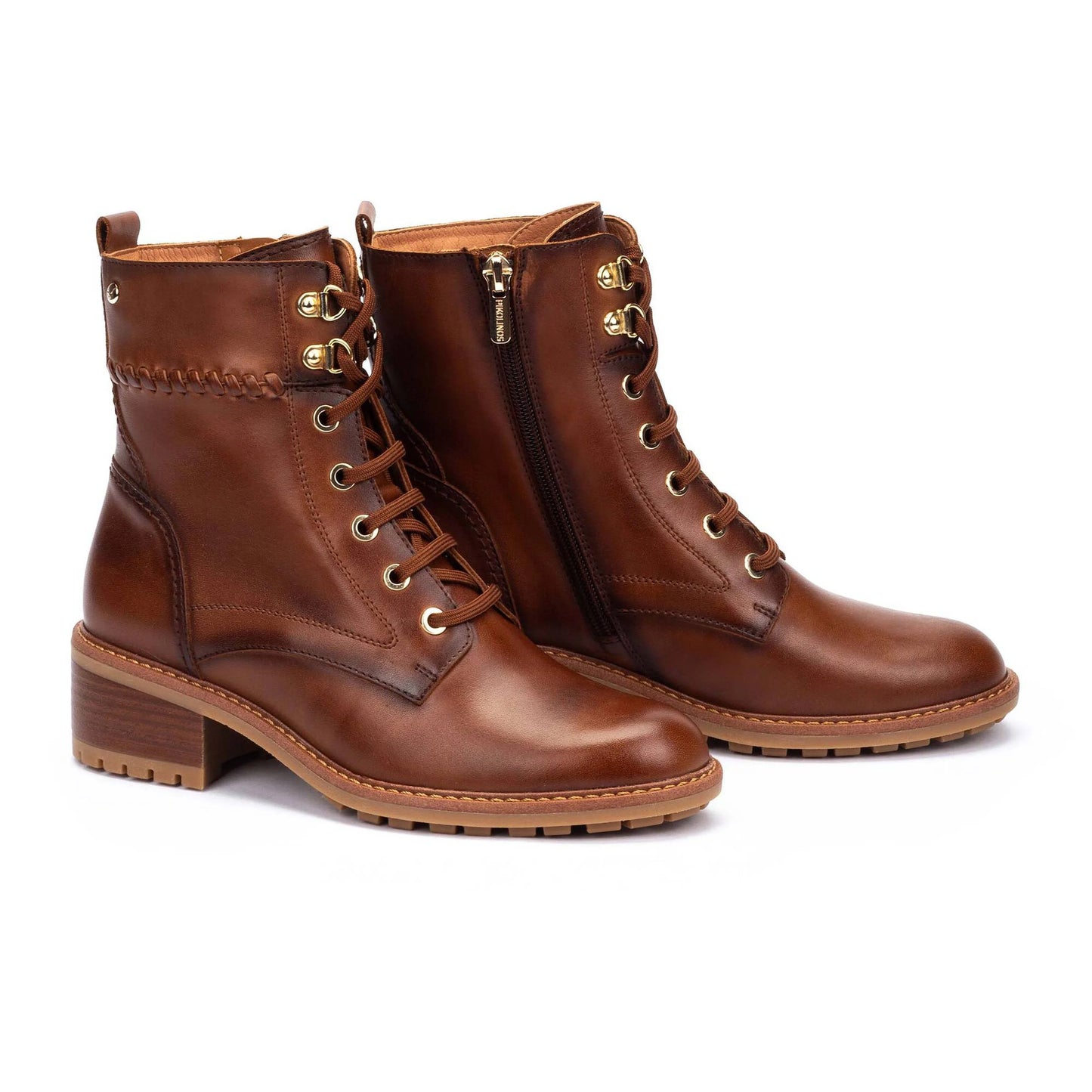 PIKOLINOS BOTIN TACON MEDINA CUERO W0D-8672 CUERO