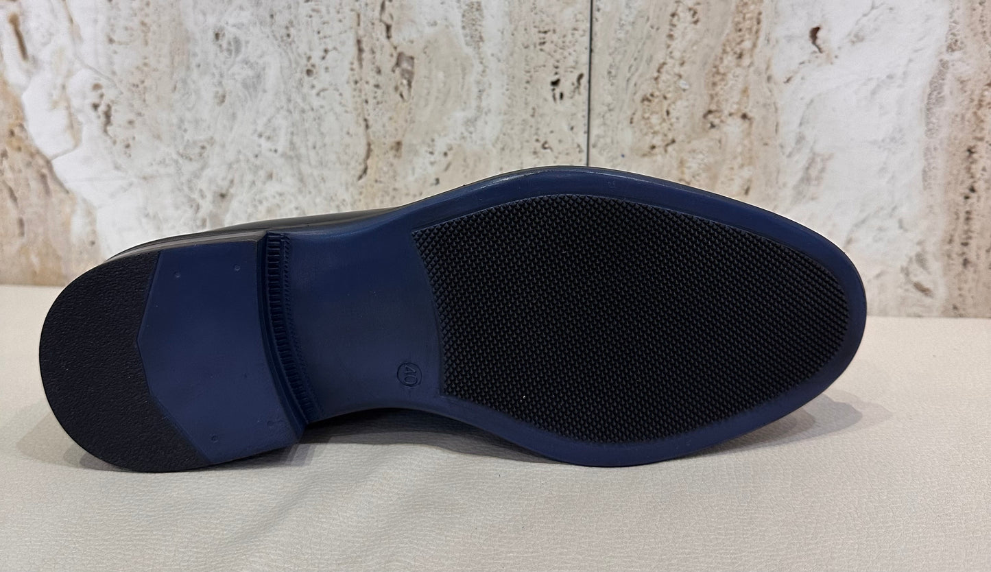 MOCASIN NEGRO PIEL T2IN