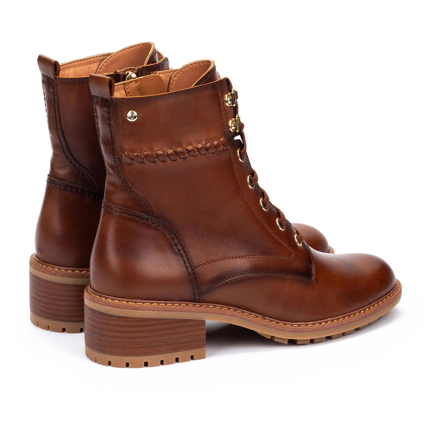 PIKOLINOS BOTIN TACON MEDINA CUERO W0D-8672 CUERO