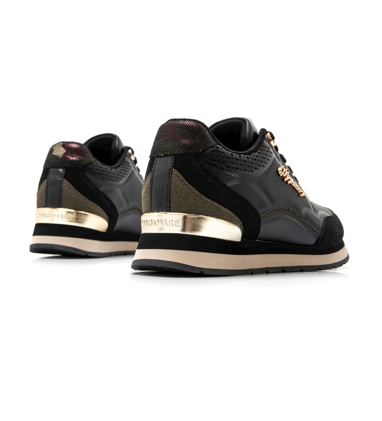 MARIAMARE ZAPATILLA 68241 NEGRA