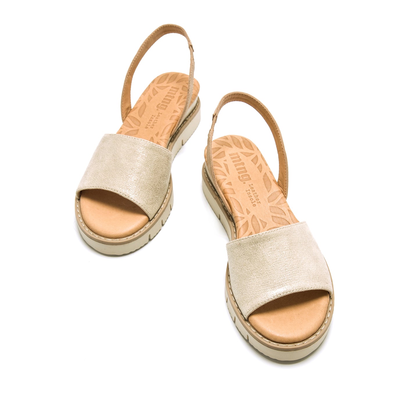 SANDALIA MUSTAN SIREN 53282 CHAMPAGNE