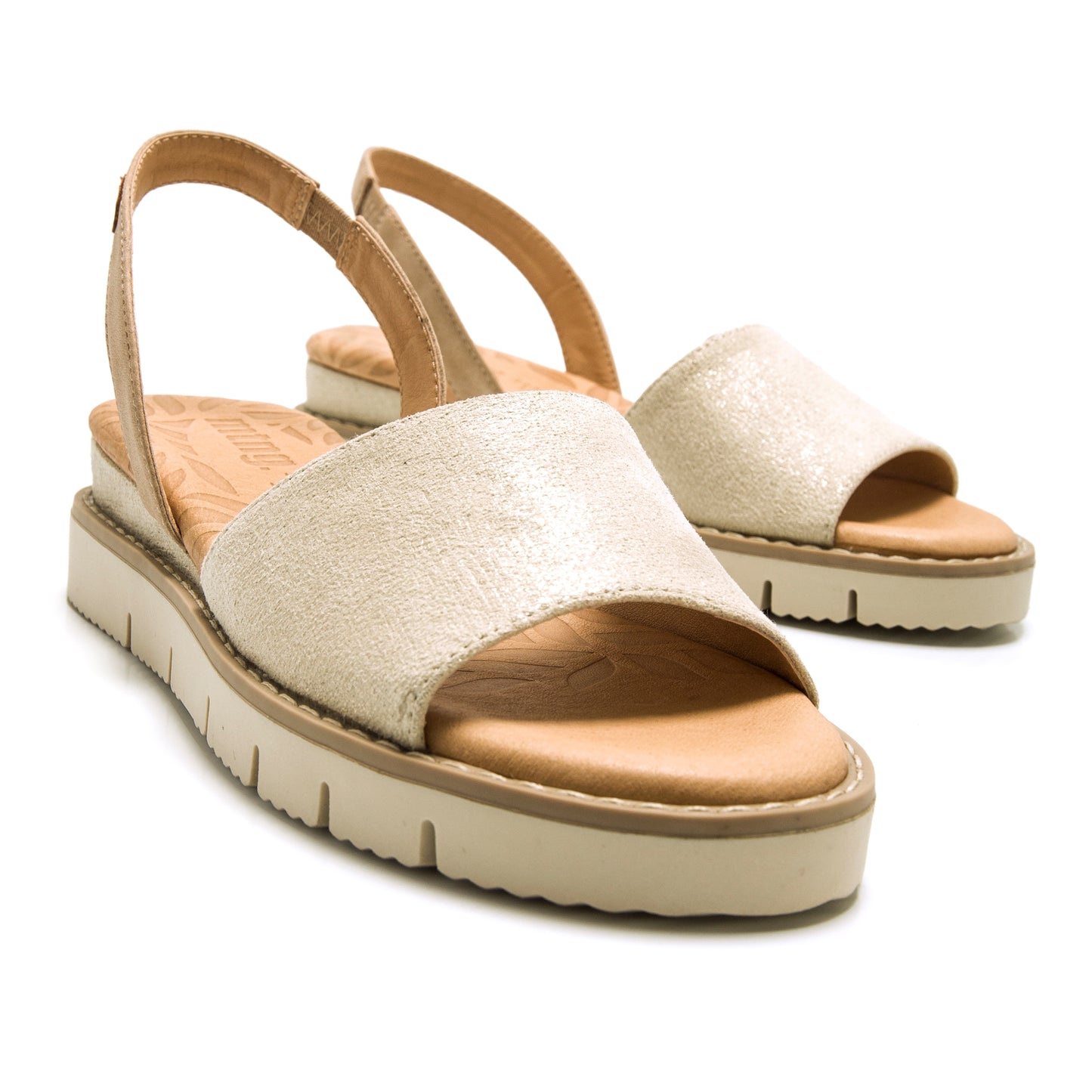 SANDALIA MUSTAN SIREN 53282 CHAMPAGNE