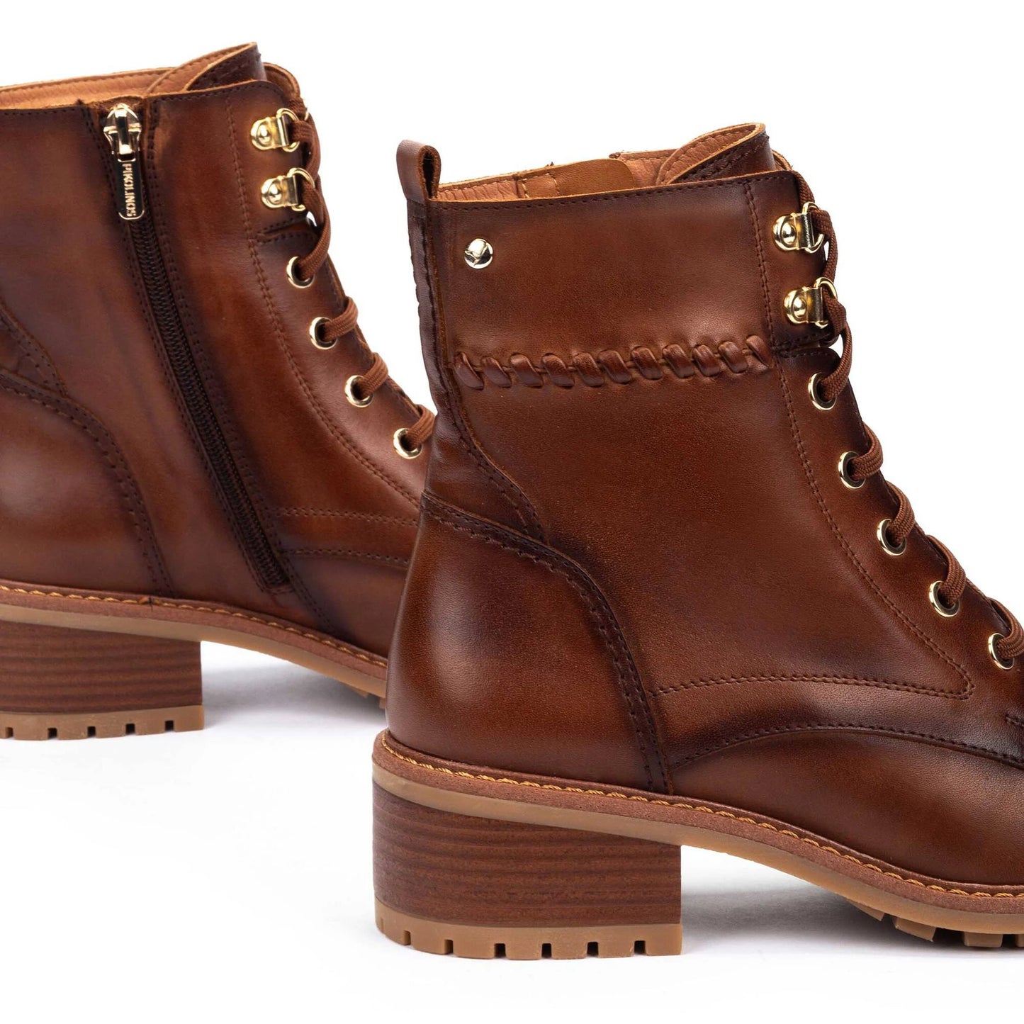 PIKOLINOS BOTIN TACON MEDINA CUERO W0D-8672 CUERO