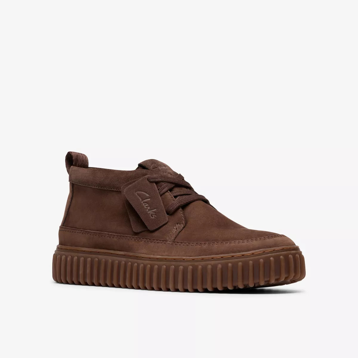 CLARKS TORHILL LACEHI BOTIN MARRÓN