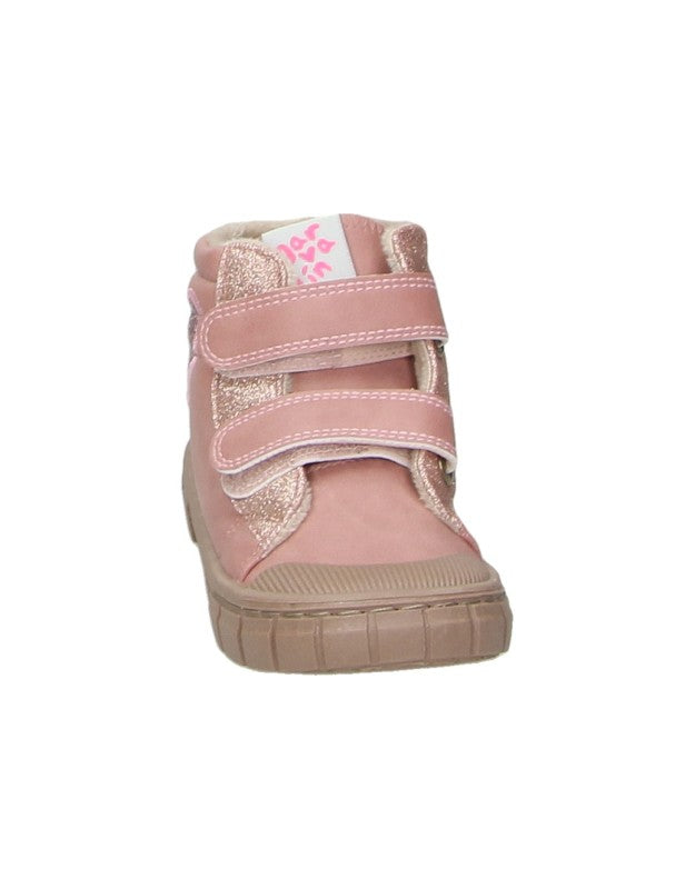 BOTINES GARVALIN DE VELCRO PARA NIÑA EN ROSA 261331-B032
