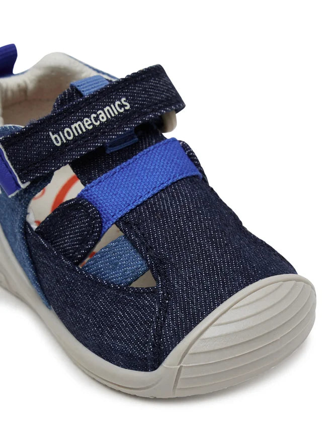 BIOMECANICS SANDALIAS CERRADA BEBE 252176-AZUL