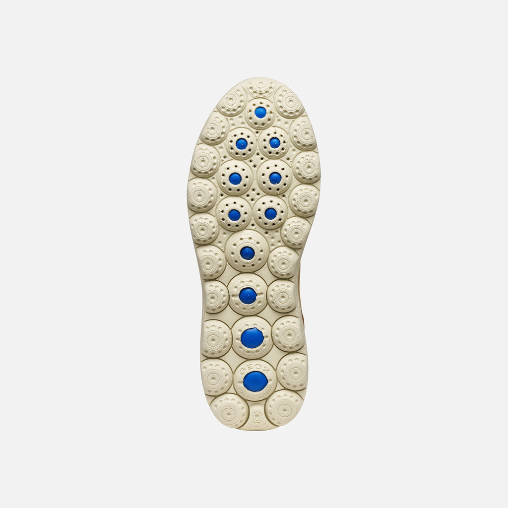 ZAPATILLA GEOX SPHERICA PLUS SLIP IN BEIGE/MARRON