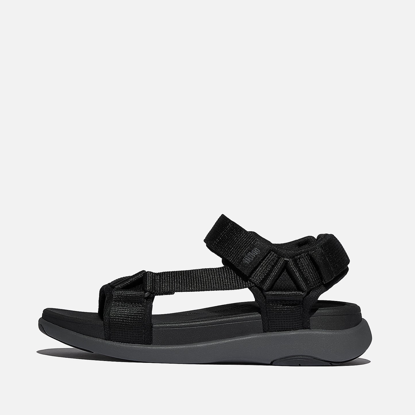 SANDALIA FITFLOP F-MODE HOMRE NEGRO