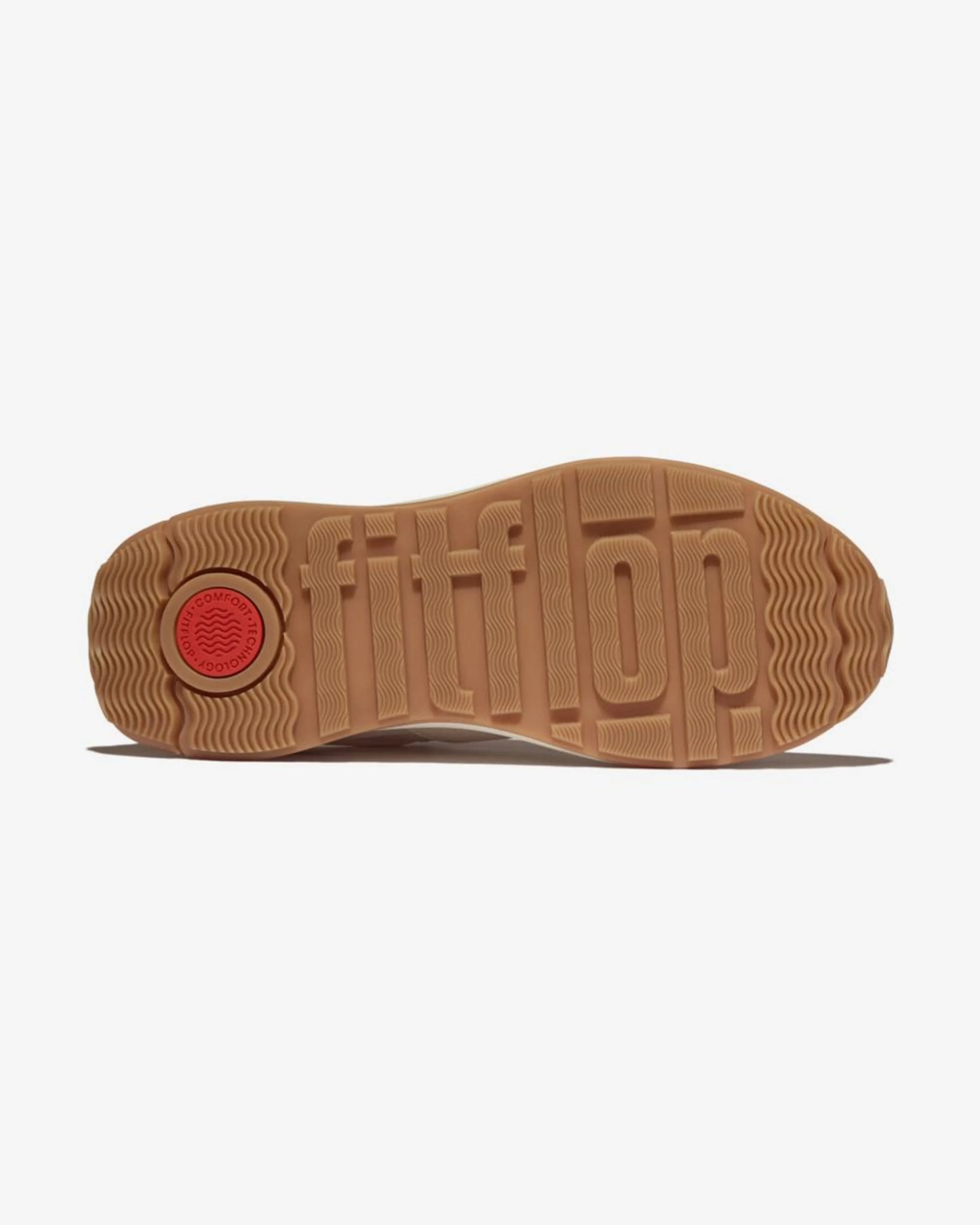 ZAPATILLAS FITFLOP F-MODE FLOW SUEDE BLANCO GRIS MUJER
