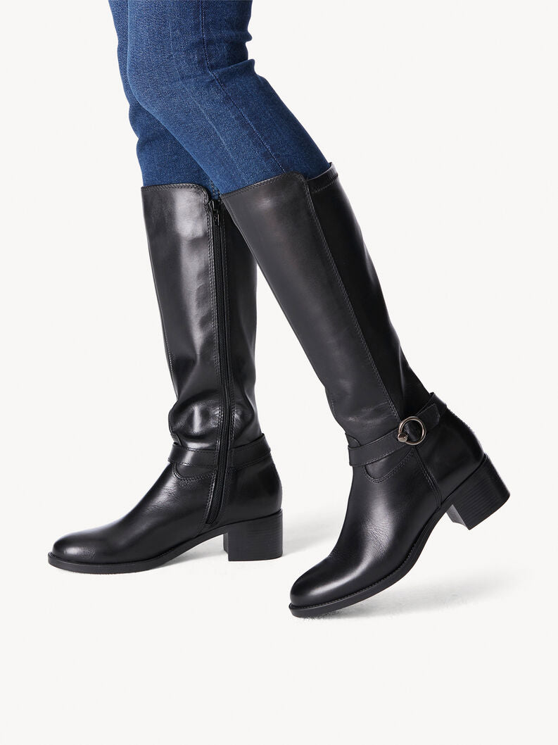 BOTA TAMARIS TACON NEGRO 1-25537-41