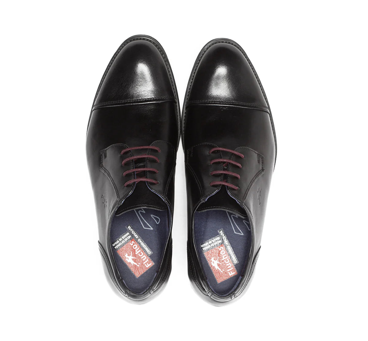 ZAPATO FLUCHOS NEGRO HERACLES 8412