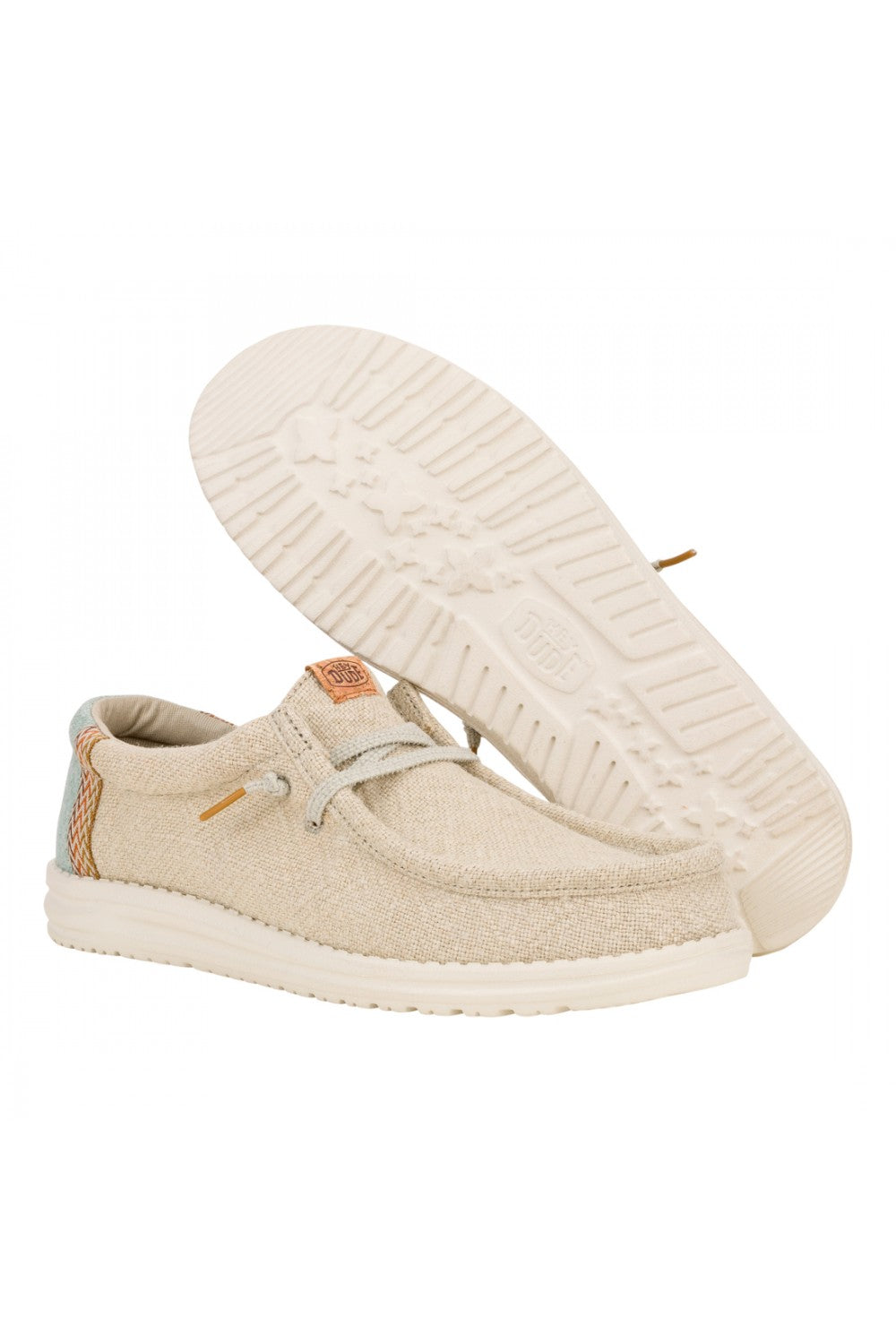 HEY DUDE WALLY JUTE STONE GREY