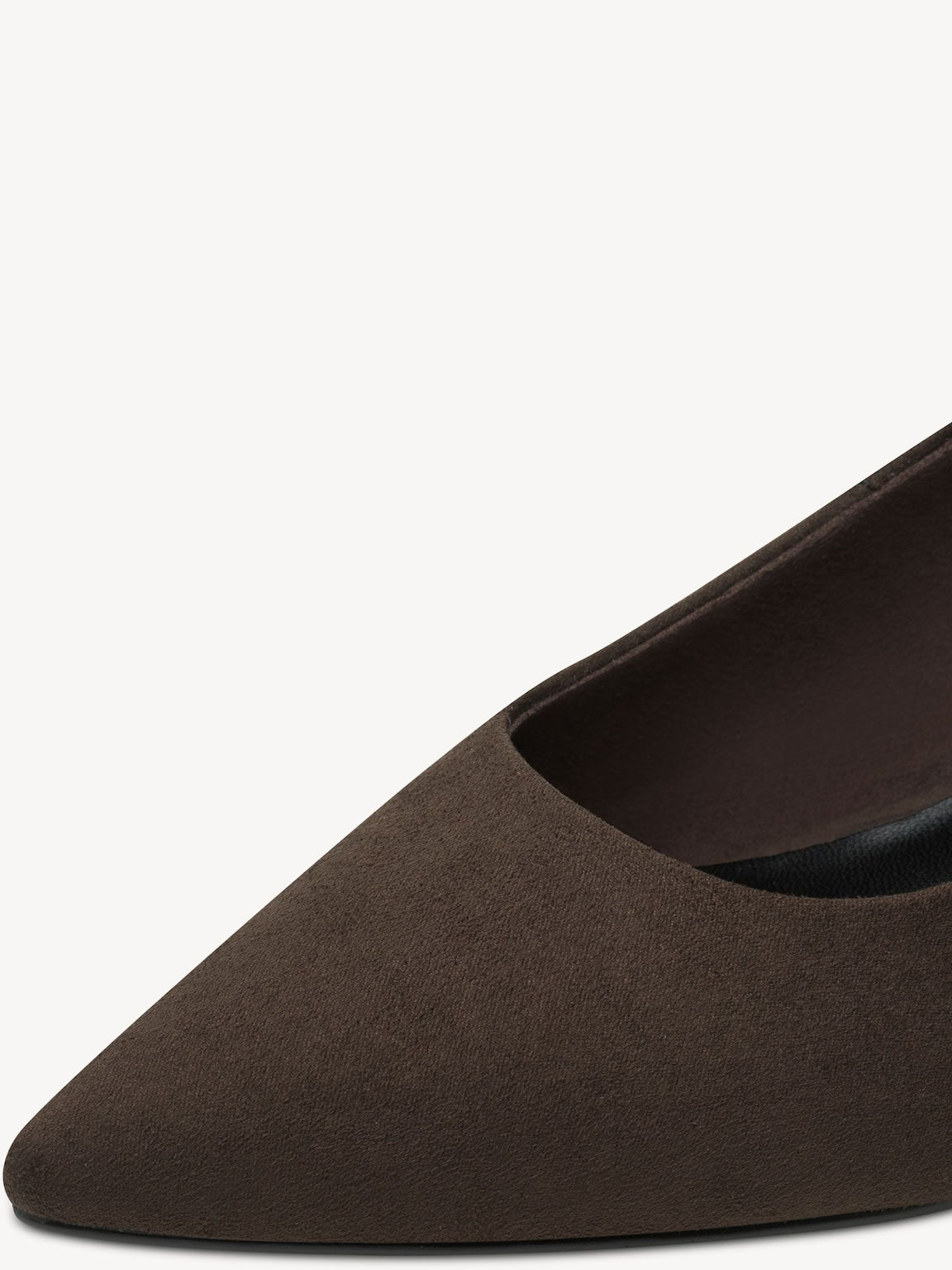 ZAPATO SALON TACON CHUPETE MOCCA