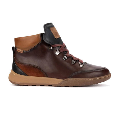 BOTÍN PIKOLINOS DEPORTIVO VIANA CAOBA CON CORDONES PARA MUJER W7C-8528C1
