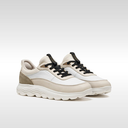 GEOX ZAPATILLA SPHERICA PLUS D567MB BLANCO LECHOSO