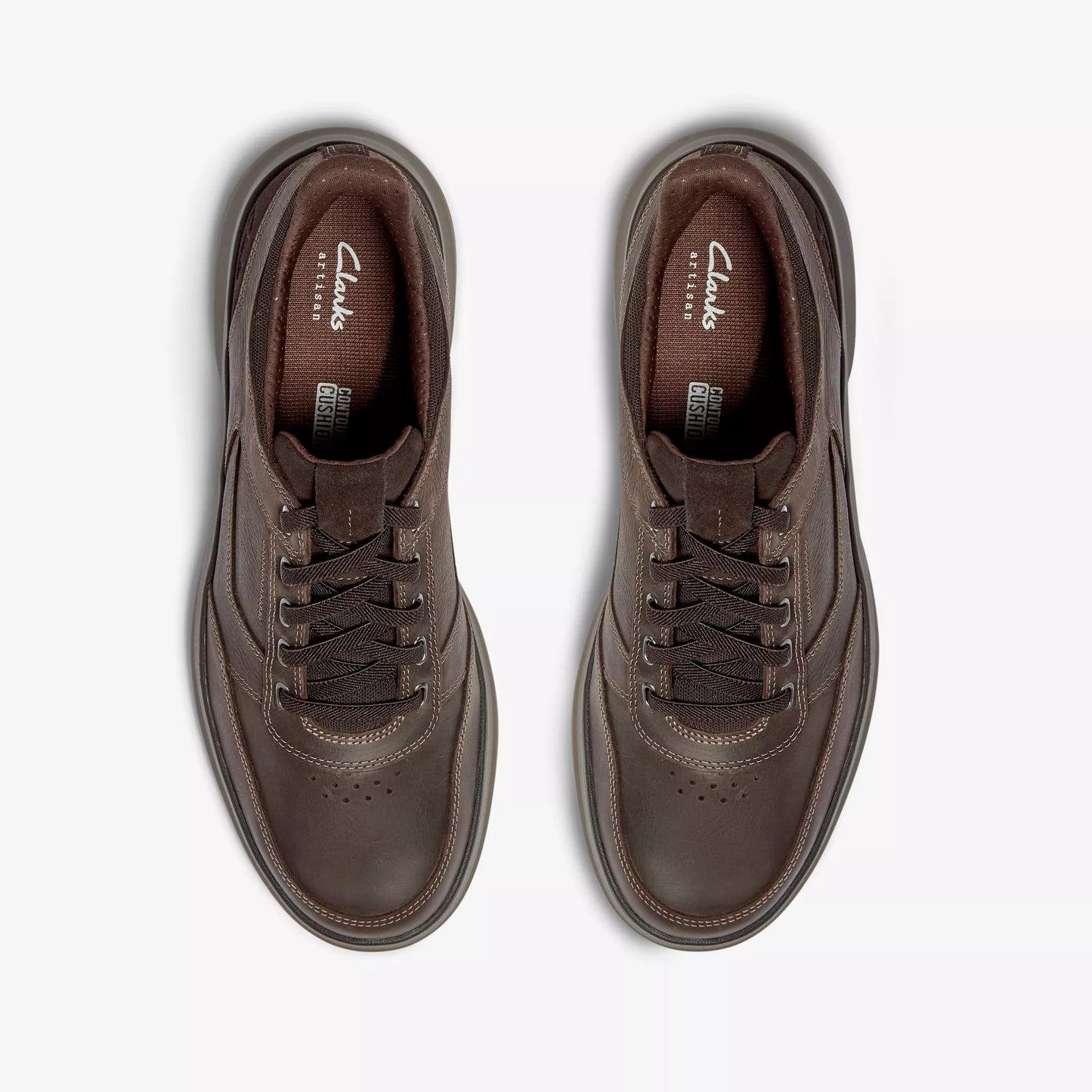 CLARKS ZAPATO MULLAN EASY MARRÓN OSCURO