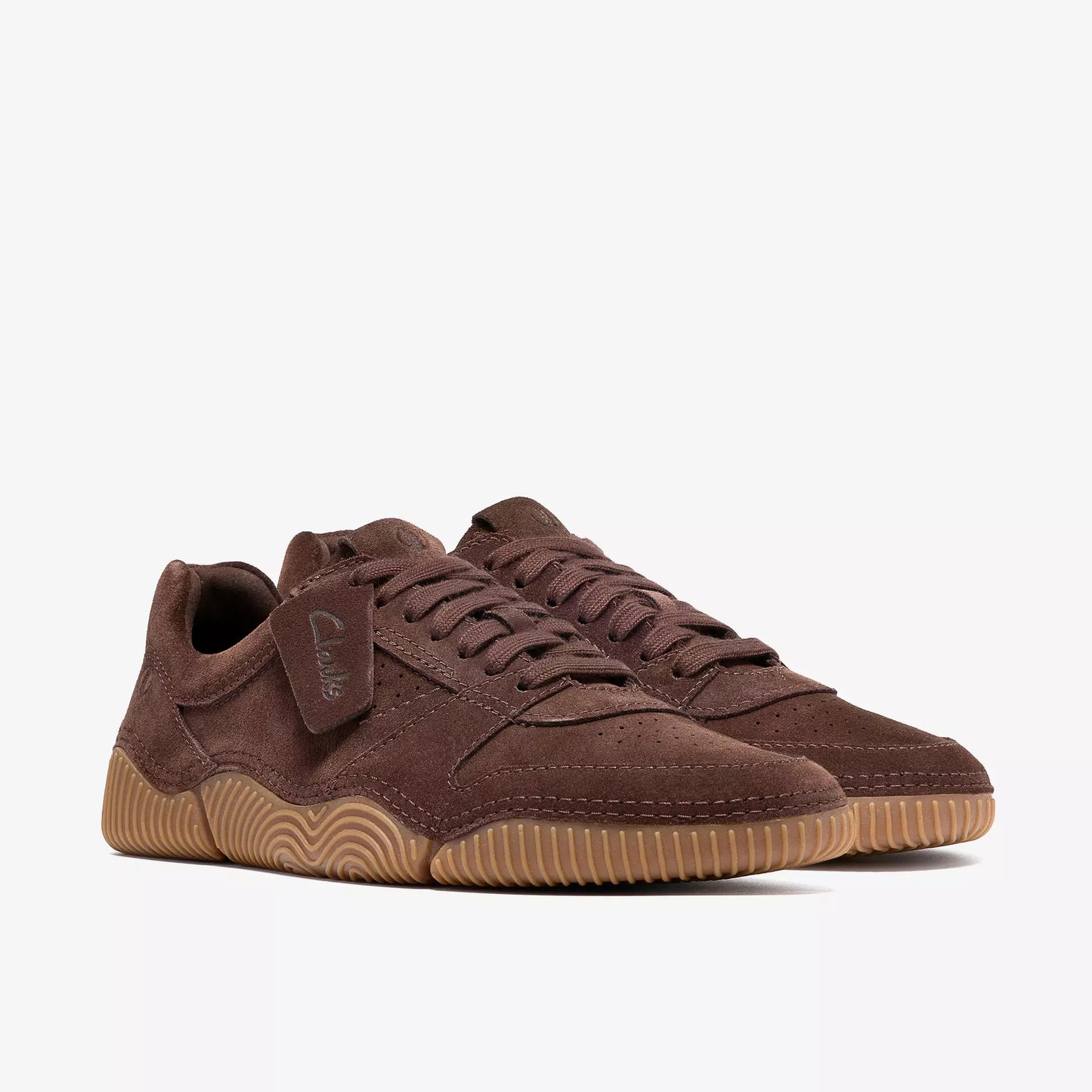 ZAPATILLA CLARKS SHARPHAM LACE GAMUZA MARRÓN