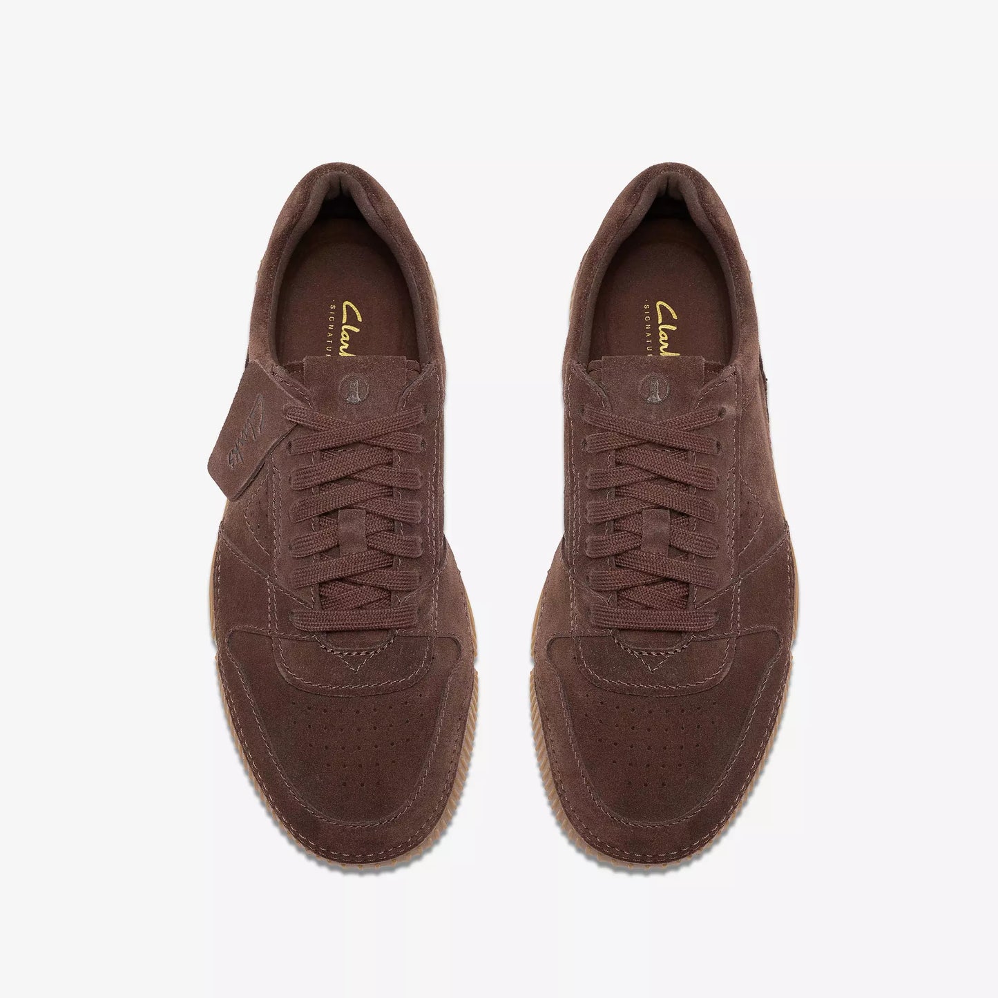 ZAPATILLA CLARKS SHARPHAM LACE GAMUZA MARRÓN