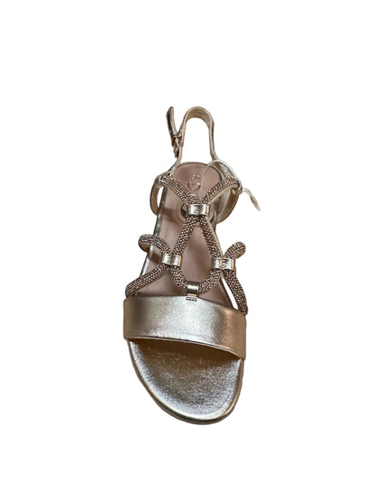 SANDALIA PLATA BRILLO PLANA MARCO TOZZI