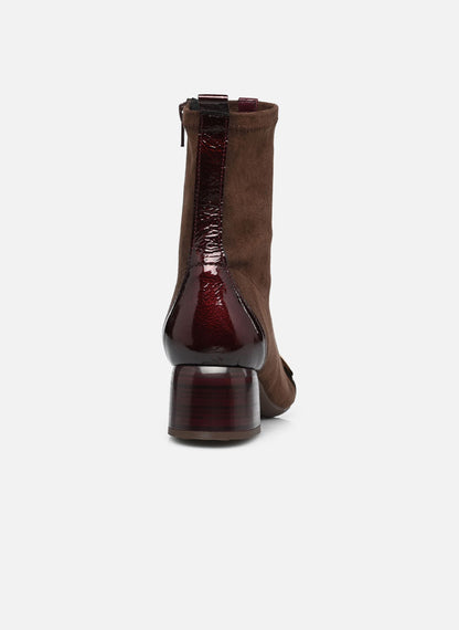 Hispanitas Botines bajos VARSOVIA VELOUR ESPRESSO