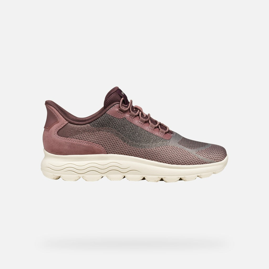 ZAPATILLA GEOX SPHERICA Plus OLD ROSE resitente al agua