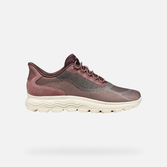 ZAPATILLA GEOX SPHERICA Plus OLD ROSE resitente al agua