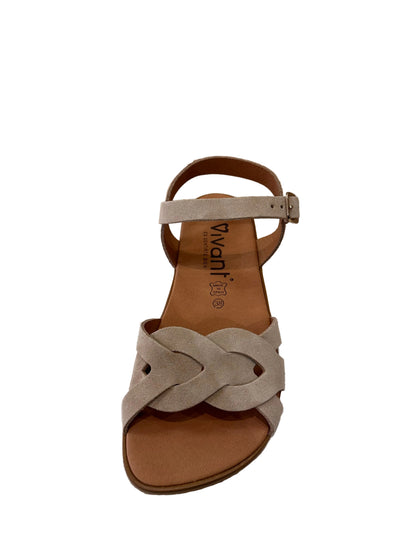 SANDALIA BAREFOOT PIEL VIVANT ONIX