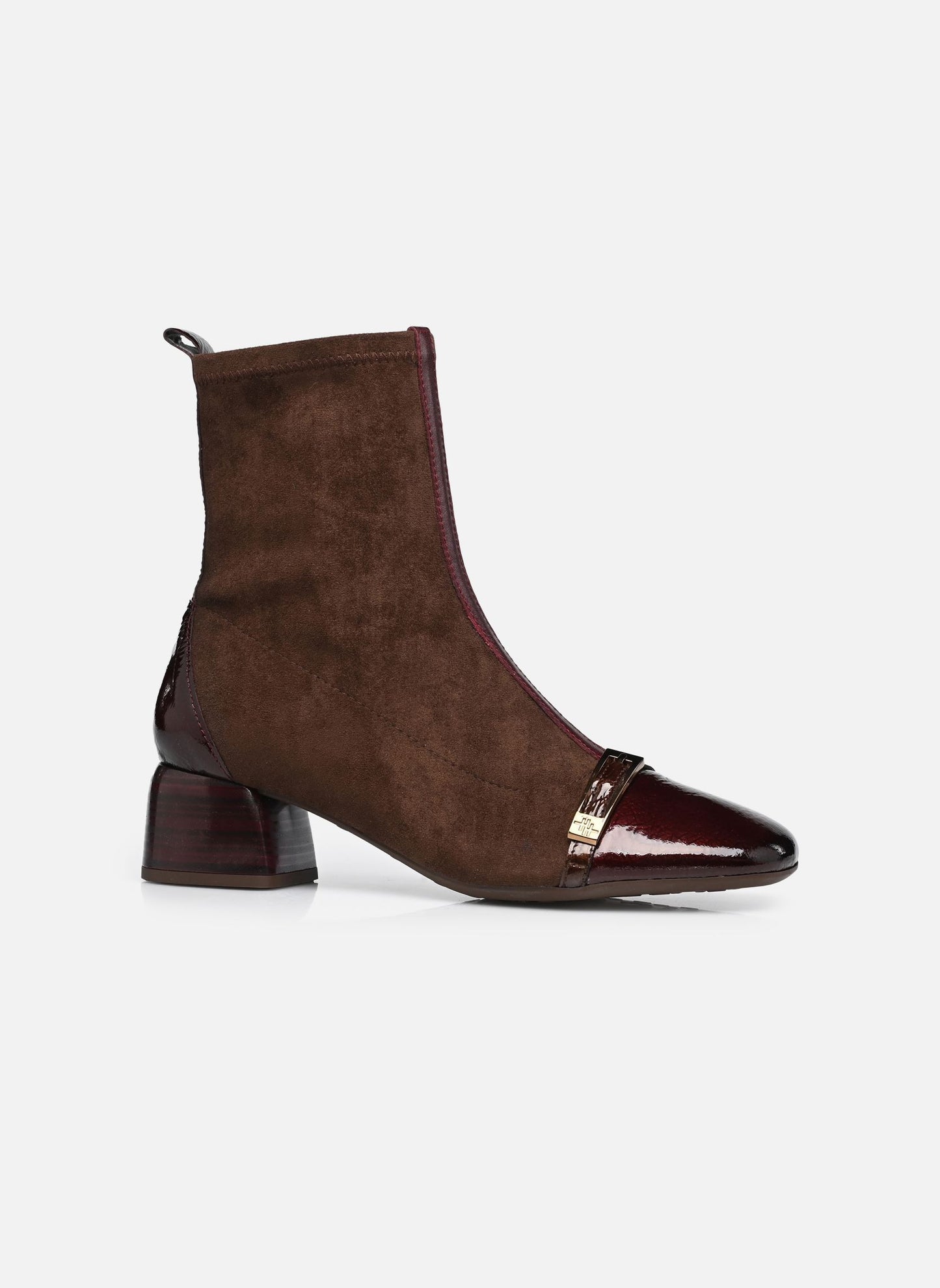 Hispanitas Botines bajos VARSOVIA VELOUR ESPRESSO