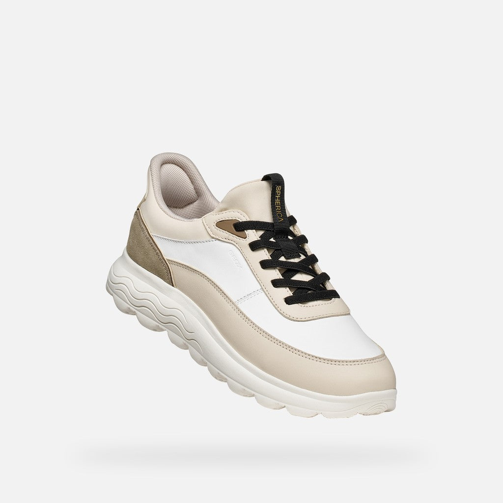GEOX ZAPATILLA SPHERICA PLUS D567MB BLANCO LECHOSO