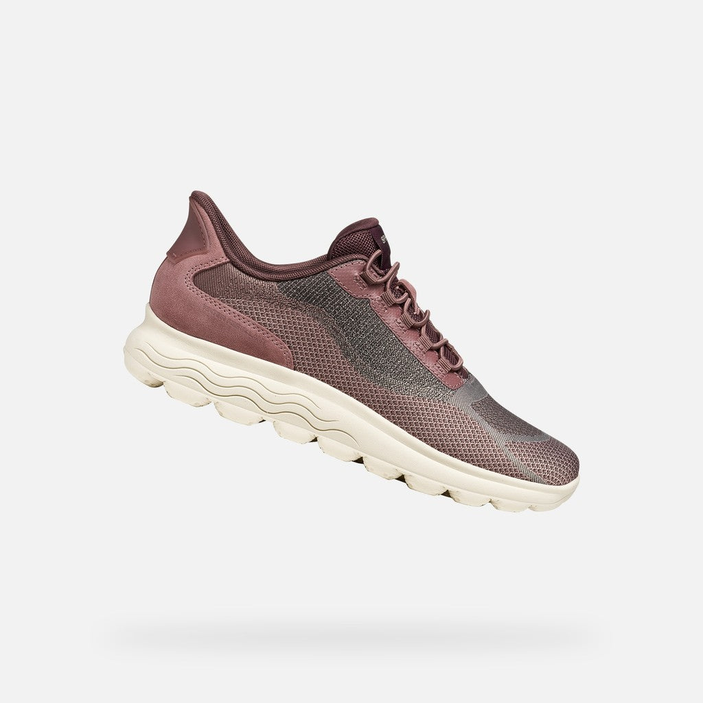 ZAPATILLA GEOX SPHERICA Plus OLD ROSE resitente al agua