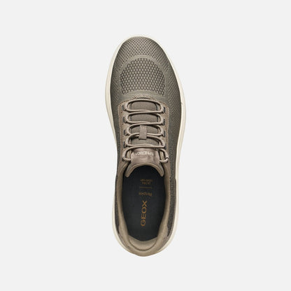 Zapatillas Geox Spherica Plus Wr Hombre Gris