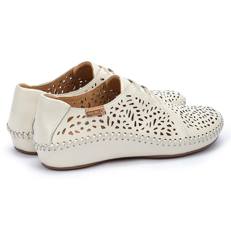 ZAPATO PIKOLINOS P VALLARTA 655-4783 ELÁSTICO NATA CUÑA