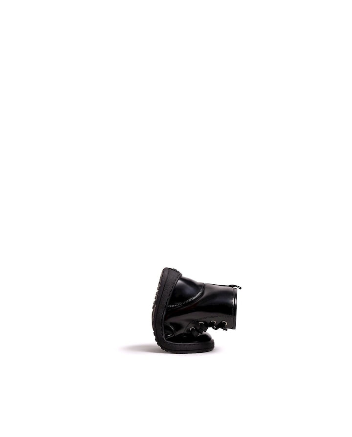 Botines Mustang negro cordones Barefoot