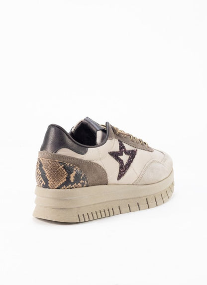 Zapatilla CETTI 1259 en color ante freedom kiesel