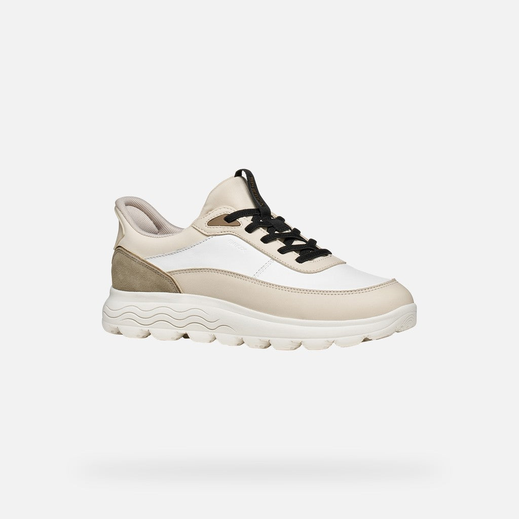 GEOX ZAPATILLA SPHERICA PLUS D567MB BLANCO LECHOSO