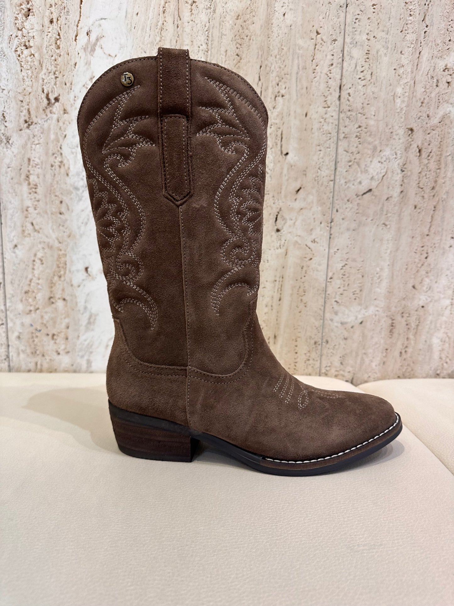 BOTA CAMPERA TAUPE TOP3