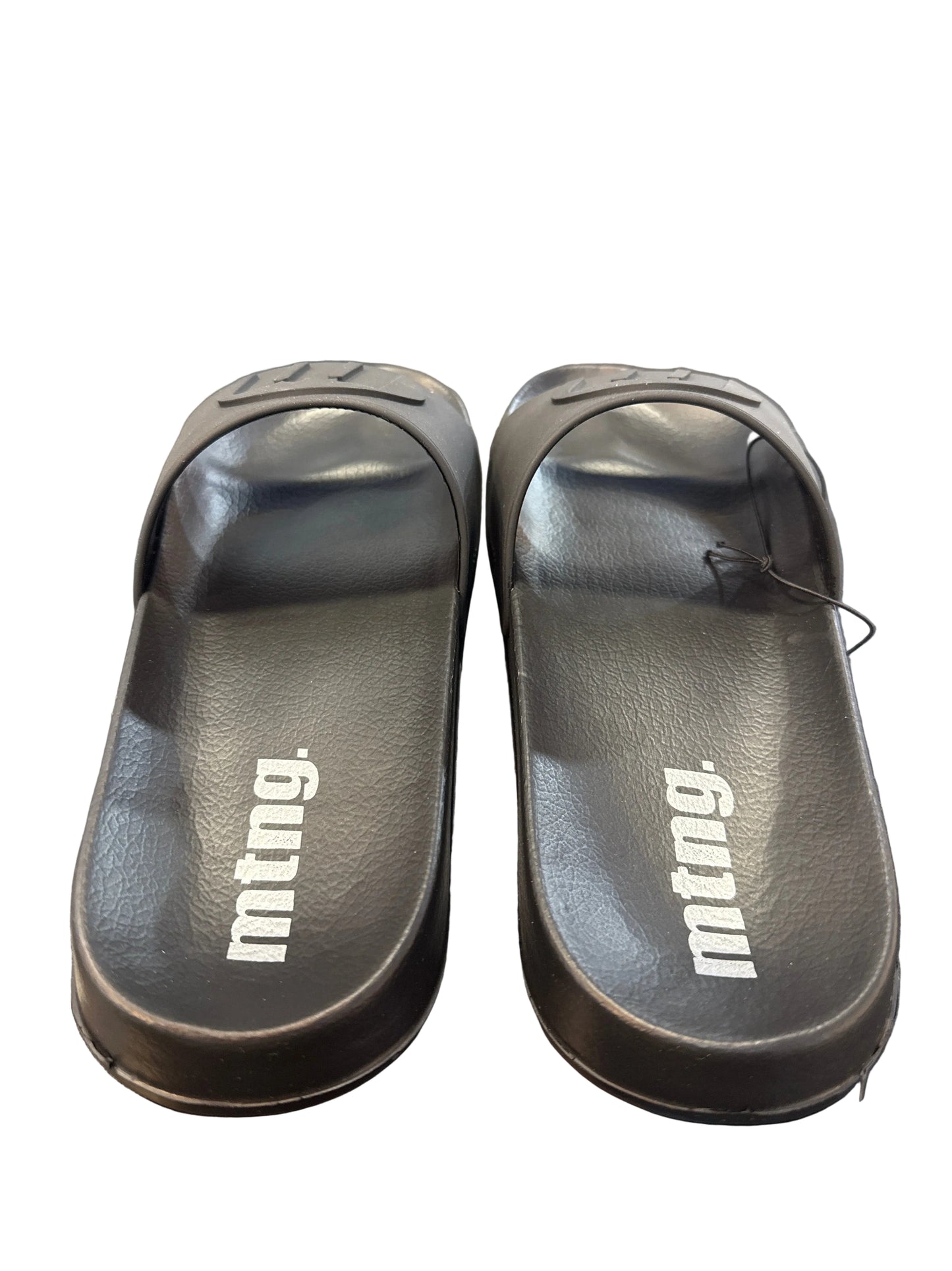 CHANCLAS MUSTANG NEGRAS