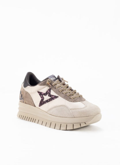 Zapatilla CETTI 1259 en color ante freedom kiesel