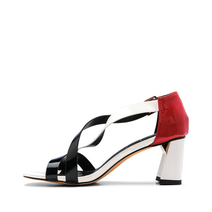 SANDALIA TACON BLACK MULTI