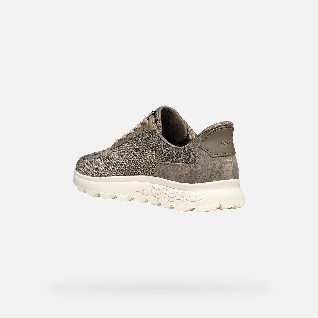 Zapatillas Geox Spherica Plus Wr Hombre Gris