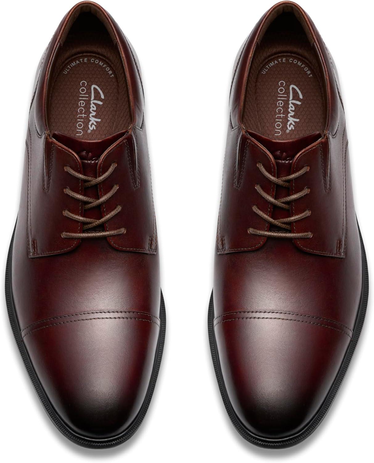 ZAPATO CLARKS STEADWELL CAP MAHOGANY