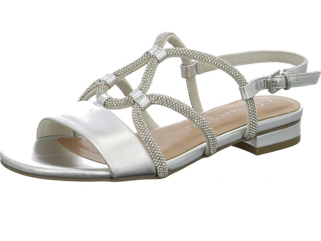 SANDALIA PLATA BRILLO PLANA MARCO TOZZI