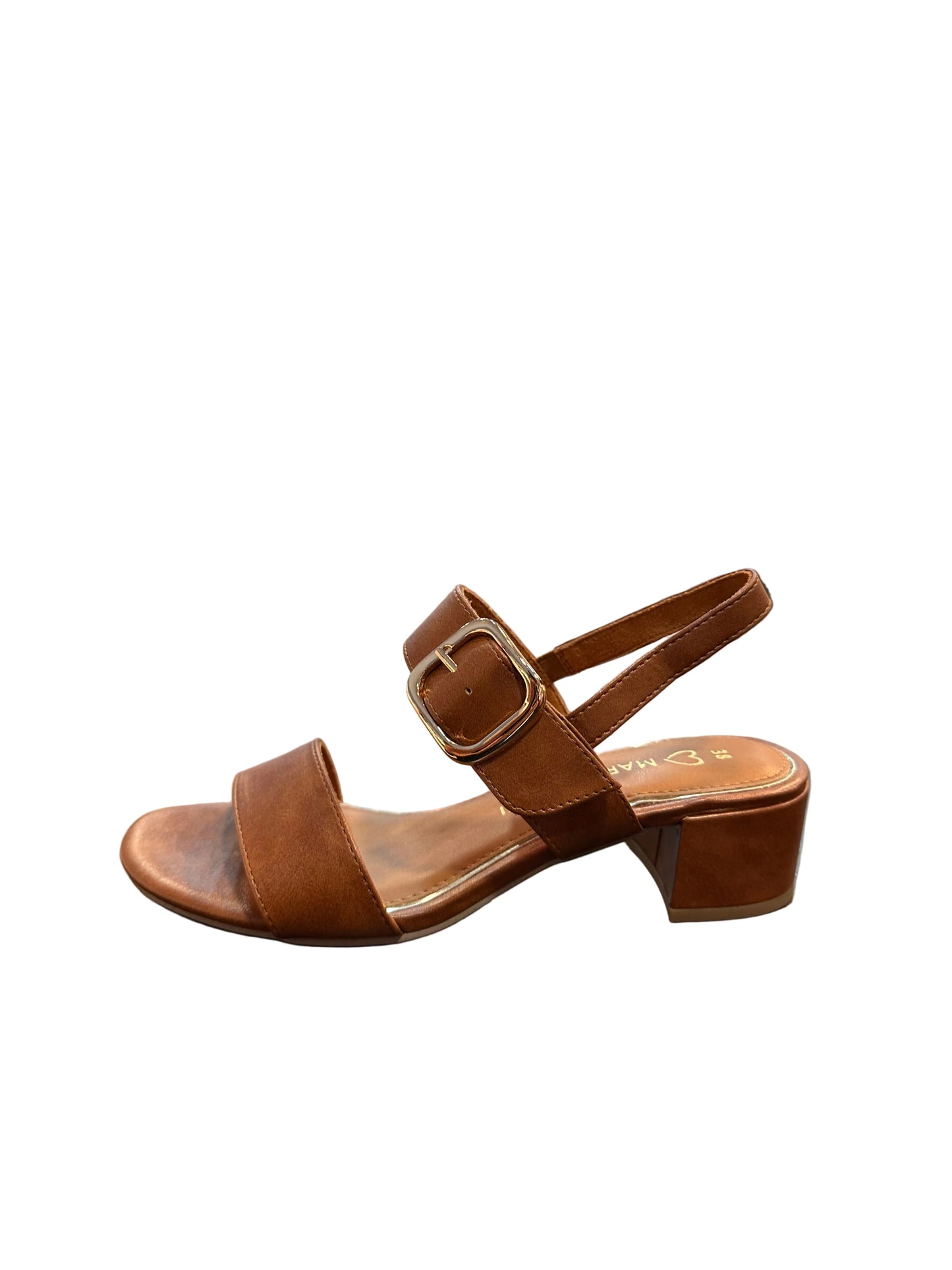 SANDALIA TACÓN MARCO TOZZI COGNAC