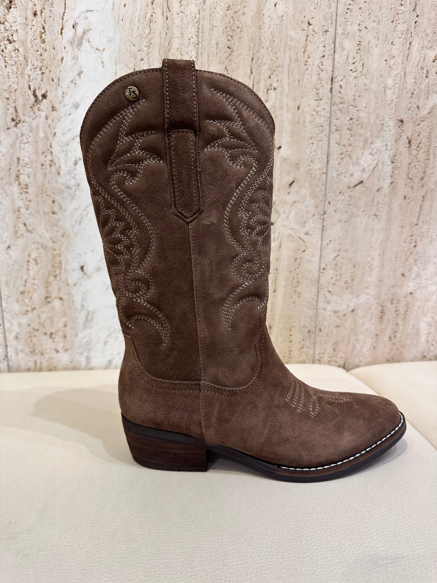 BOTA CAMPERA TAUPE TOP3