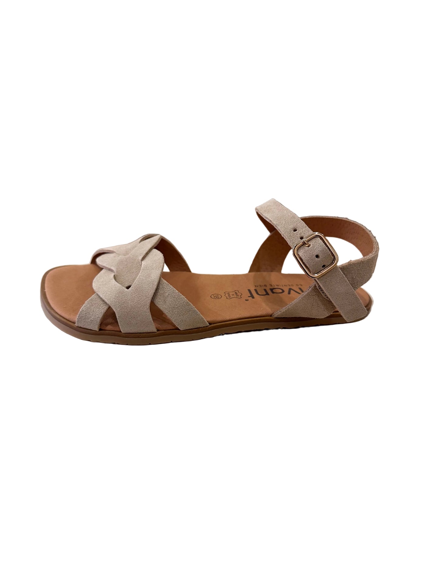 SANDALIA BAREFOOT PIEL VIVANT ONIX