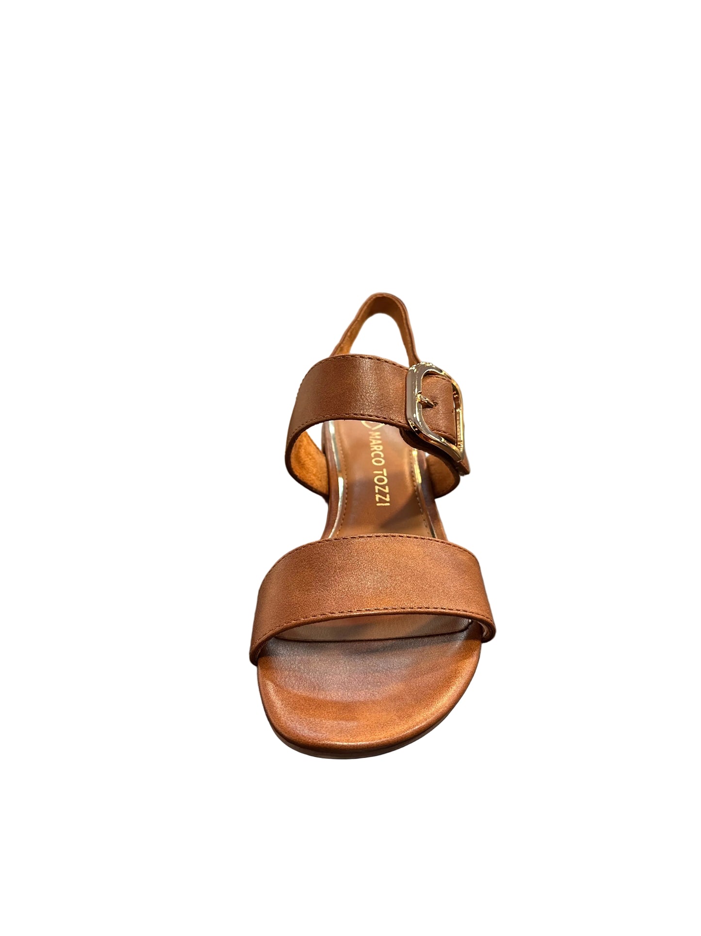 SANDALIA TACÓN MARCO TOZZI COGNAC