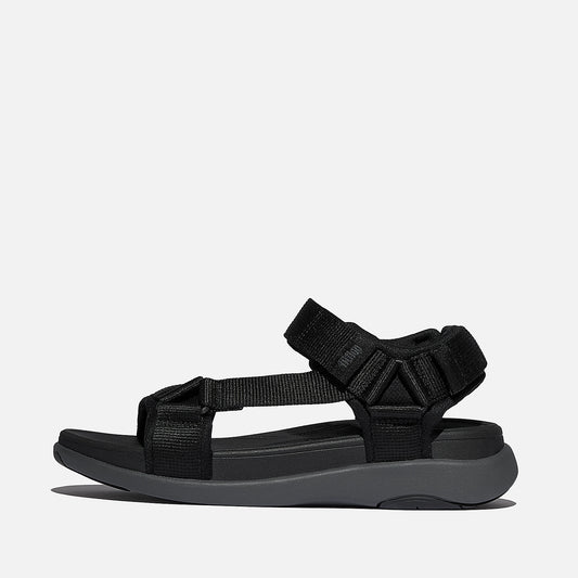SANDALIA FITFLOP F-MODE HOMRE NEGRO