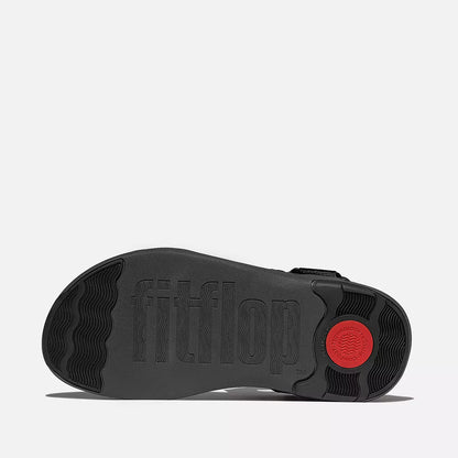 SANDALIA FITFLOP F-MODE HOMRE NEGRO