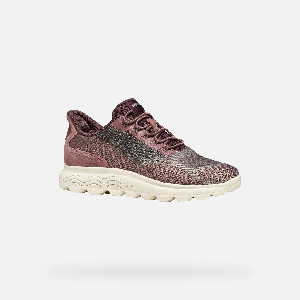 ZAPATILLA GEOX SPHERICA Plus OLD ROSE resitente al agua