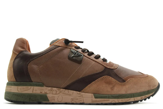 Zapato casual de piel Cetti C-848XL hombre color oxido